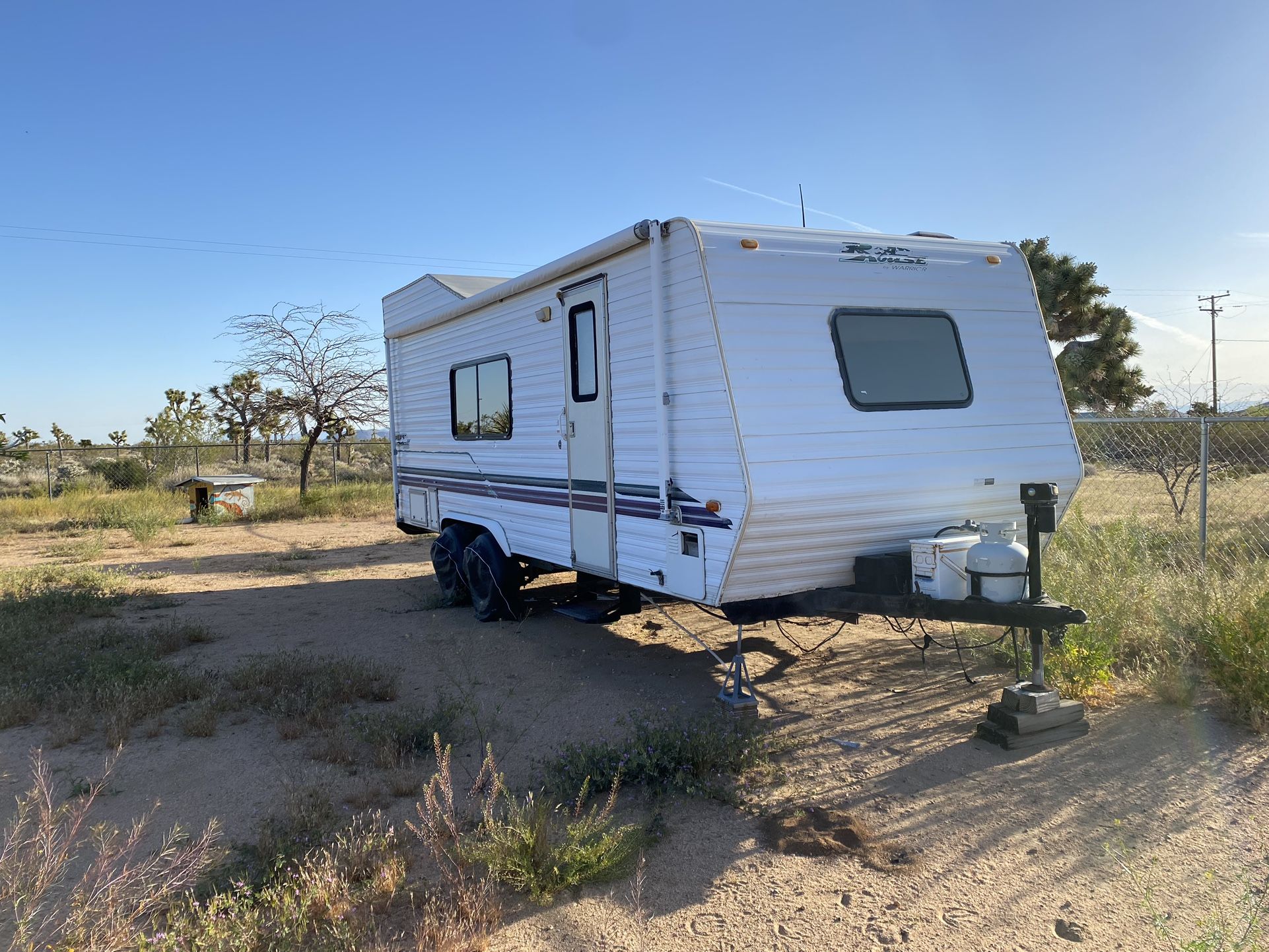 1997 -20’ Weekend Warrior Road House Toy Hauler Trailer