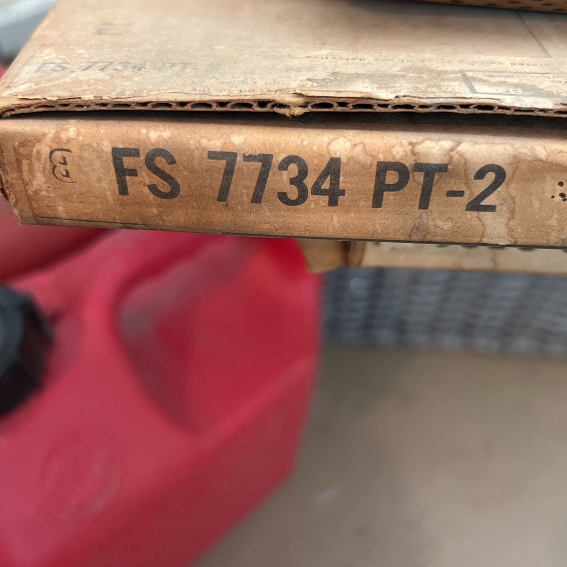 Gaskets for a Plymouth dodge V8, still in Dusty box.