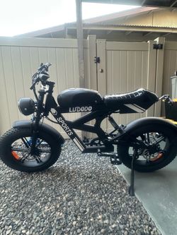Black Ludodo Electric Bike for Adults