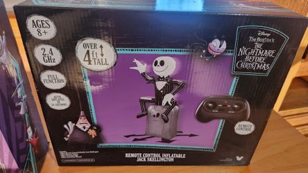 Jack Skeleton Inflatable With Remote Control