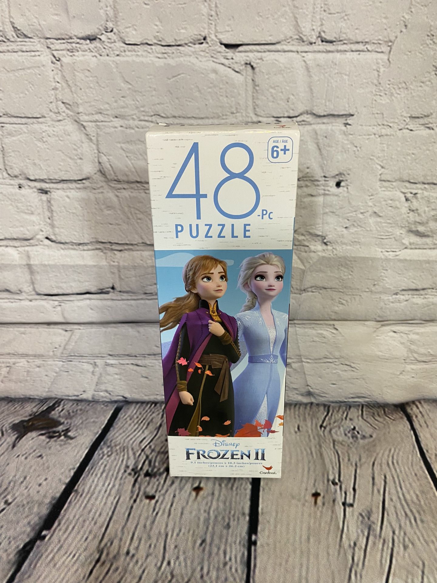 FROZEN II 48 Piece Jigsaw Puzzles With Elsa And Anna
