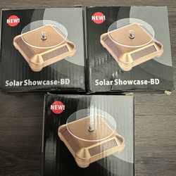 Solar Display Stand Turntable