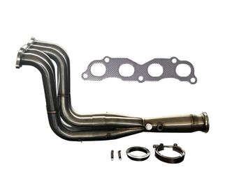 New Honda Acura K swap megaphone tri Y header