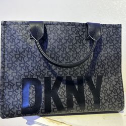 🖤 DKNY rare tote bag, medium size, with crossbody strap