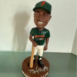 Autographed Brandon Phillips SGA RARE Buffalo Bisons bobblehead 2002 Baseball AAA 