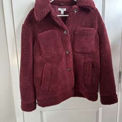 Topshop Sherpa Jacket 