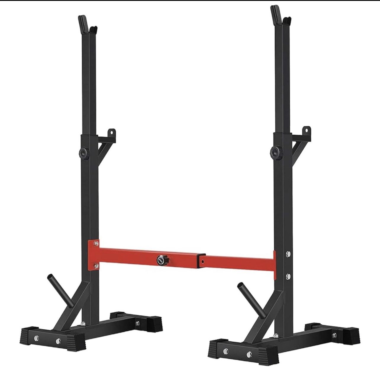 Squat Rack Stand, Barbell Rack,Bench Press Rack Stand Home Gym Adjustable Weight Rack 550Lbs