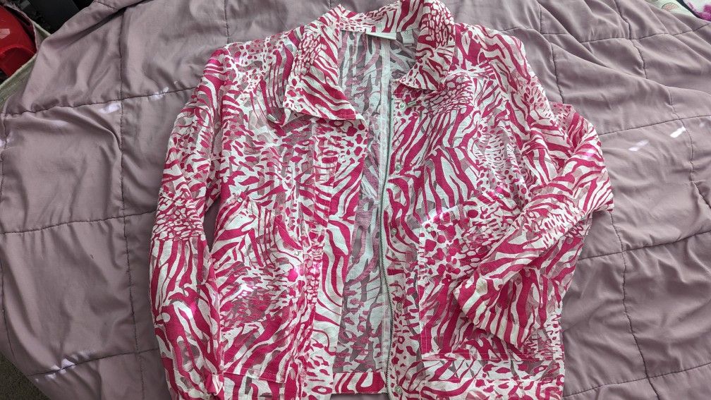 Chico's Pink Jacket 