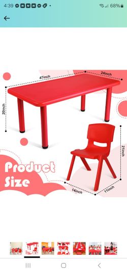 Kids Table And 4 Chairs New In Box 