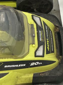 Ryobi 40V Brushless 20-Inch Cordless Lawn Mower