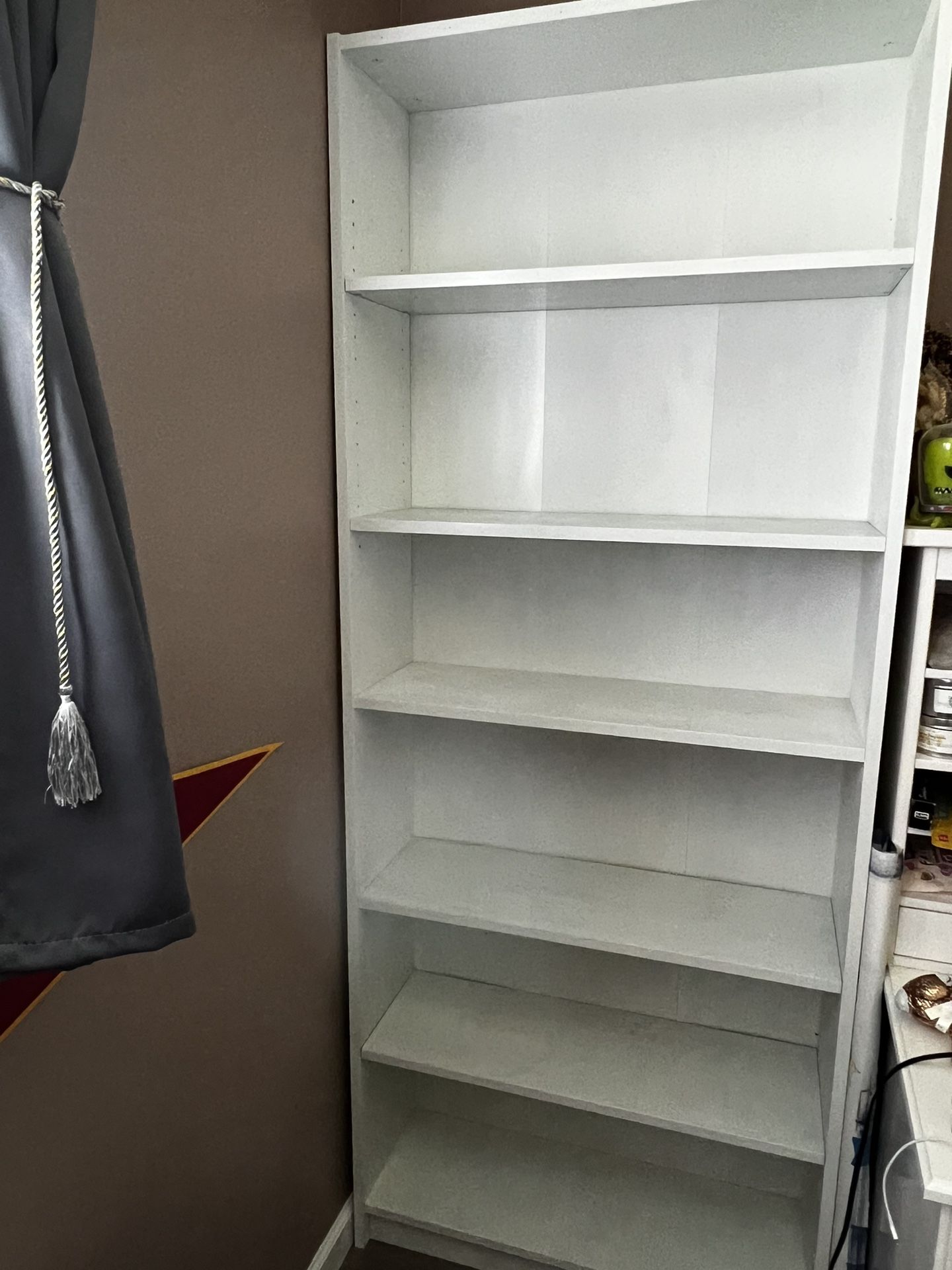White IKEA Billy Bookcase 