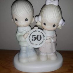Really Nice Precious Moments 50th Anniversary Figurine 