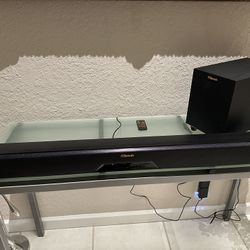 Klipsch RSB-8 WiFi Bluetooth Soundbar With Subwoofer and Remote