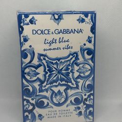 Dolce And Gabbana Light Blue Summer Vibes 4.2 Oz 