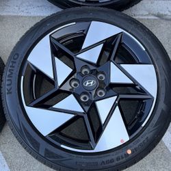 19” Hyundai Sonata Kona Veloster Genesis Wheels Rims Kumho Tires 