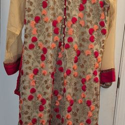 Elegant Fully Embroidered Suit 3pc