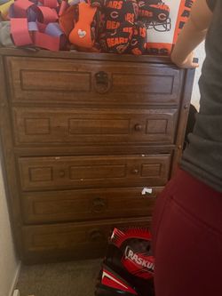 Five drawer dresser