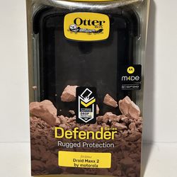 NEW OtterBox Defender Series Motorola Droid Maxx 2 case with belt clip / holster
