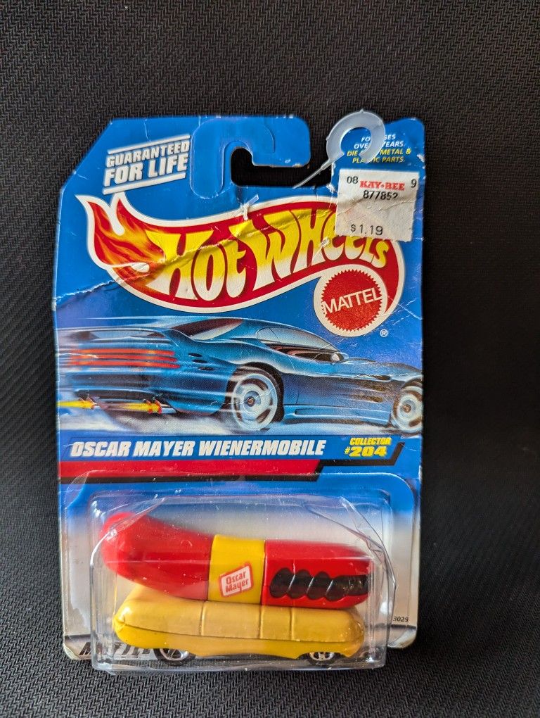 4 Hot Wheels - Oscar Mayer, Corsair, Ferrari (All 4)