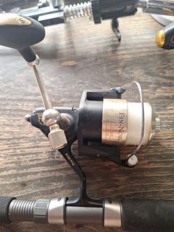 fin nor fishing reel and rod