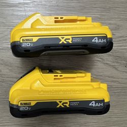 Dewalt battery’s $100 For both 
