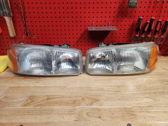 Gmc Sierra Headlights Oem 