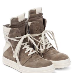 Rick Owens Geobasket Sneakers Size 26