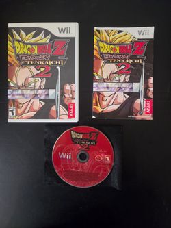 Dragon Ball Z: Budokai Tenkaichi 2 (Nintendo Wii, 2006) CIB complete