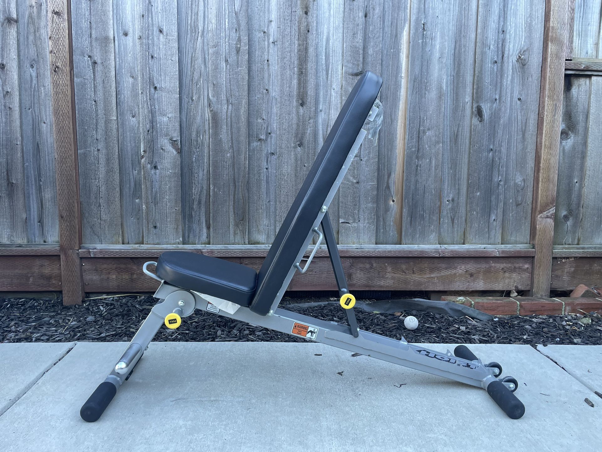 Hoist Folding Bench (Lay Flat Storage)