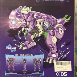 Resosese Transforming Toys Figures-Robot Toys for Boys, Action Figure for Kids Birthday Dinosaur Toys for Kids 8-14, ABS Metal Texture-Part of Alloy  