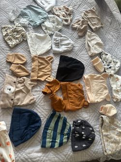 Baby Clothing and Hats Bundle