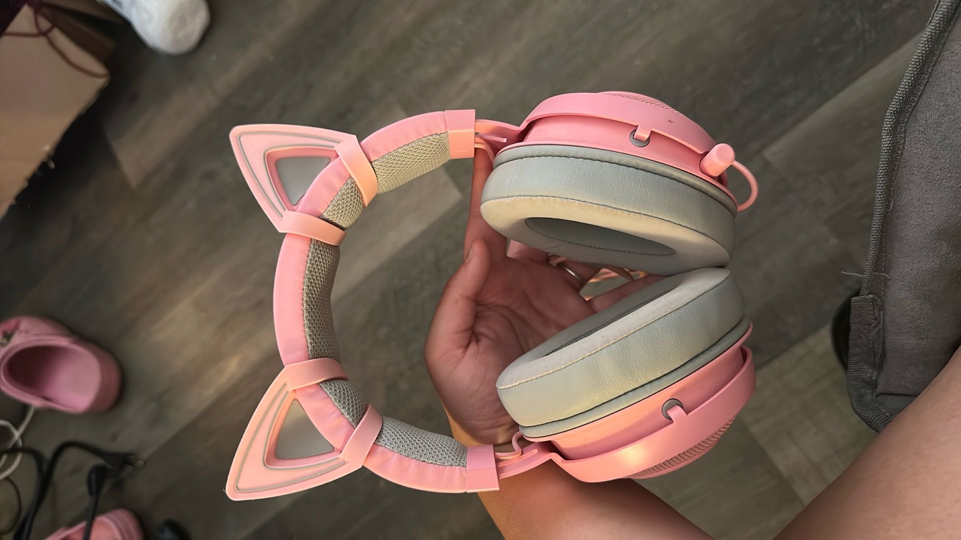 Razer Kraken Gaming Headset With Cat Ears
