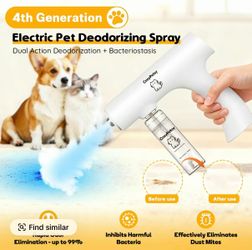 Pet Odor Eliminator –Electric Pet Deodorizing Spray  Probiotics & Bio Enzymes