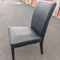 leather dining chair.