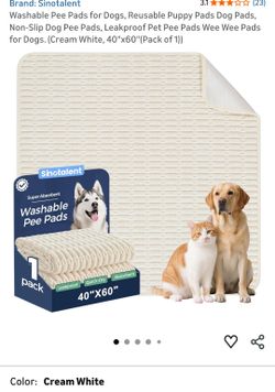 Washable pee pad
