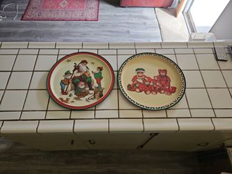 2 Vintage Tin Cookie Trays