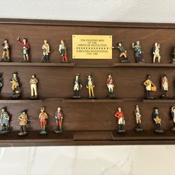 Fighting Men Of The American Revolution  Sculpture Figured