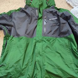 Heavy Duty Columbia Waterproof Men's XL Jacket