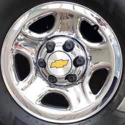 16” Chrome Chevrolet / GMC WHEELS 6x5.5” Bolt Pattern 