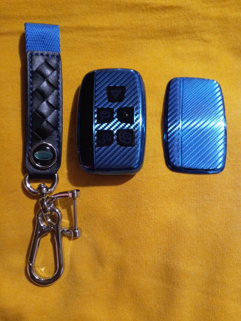 Range Rover Key Ring With Key Fob Case