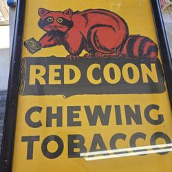 Very Rare Framed Store Advertising 