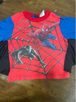 2007 Spiderman 3 with attached cape on sleeves