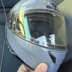 Shark Motorcycle Helmet Only Used Once