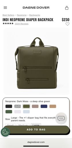 Dagne Dover Indi Neoprene Diaper Backpack