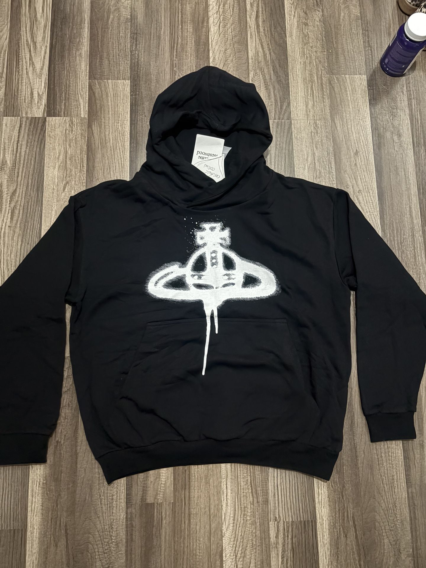 Rare Black Vivienne WestWood Orb Hoodie