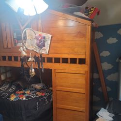 Kids Loft Tree House Bed Twin