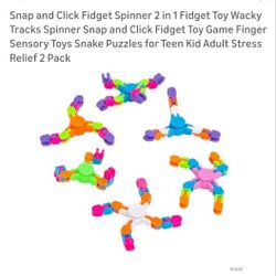 72pcs Fidget Spinner 2in1