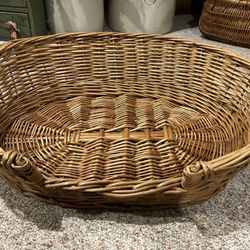 Wicker Pet Bed