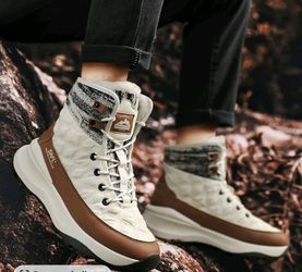Botas De Nieve Para Hombre  Impermeables Cómodas Antidelizantes  Size  9.5