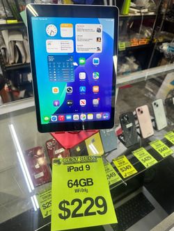 HUGE APPLE SALE TODAY!!! iPad 9 64GB WiFi Only